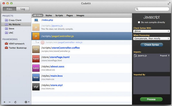 Codekit for mac v3.6.1 官方版圖2