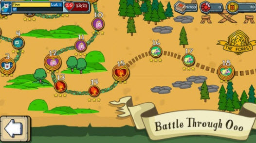 卡牌戰(zhàn)爭探險活寶破解版 1.0.9 無限金幣鉆石版圖2