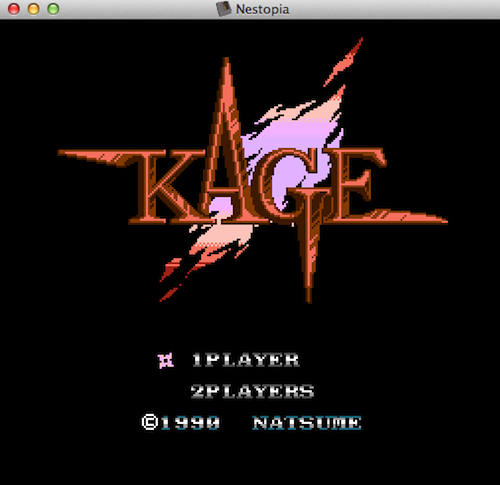 赤影戰(zhàn)士nes