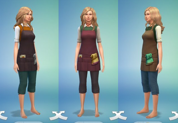 模擬人生4園丁套裝mod