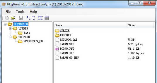 PS3 PKG解包工具
