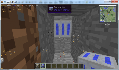 我的世界礦物探測(cè)器