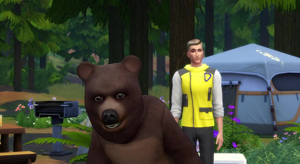 模擬人生4露天度假