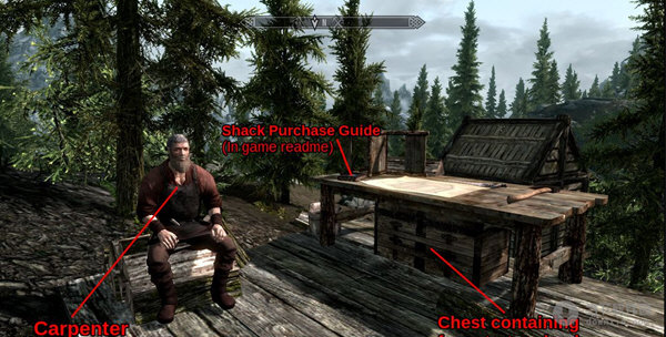 上古卷軸5個人小屋mod