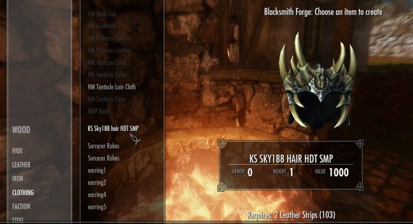 上古卷軸5HDT物理銀色長發(fā)