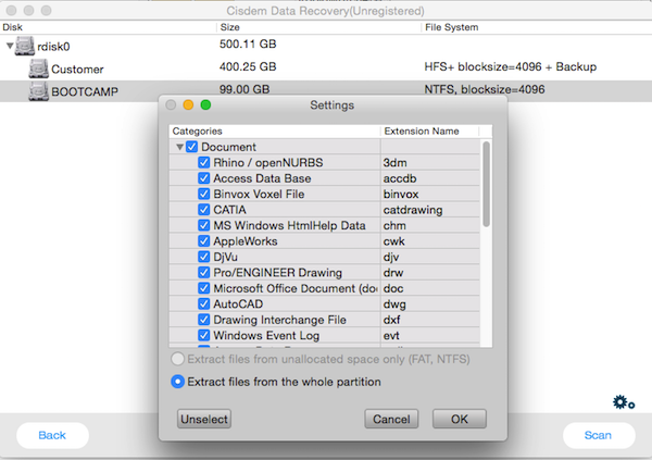 Data recovery mac v1.0 官方版圖2