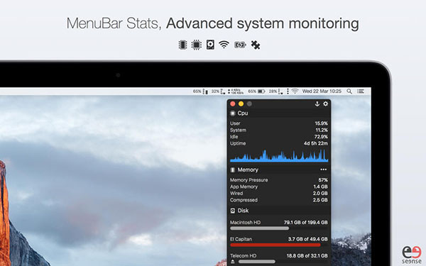 MenuBar Stats