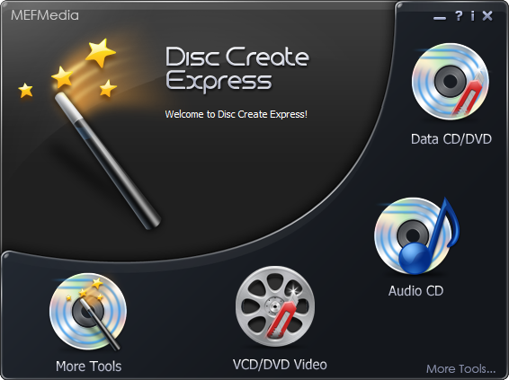 MEFmedia Disc Create Express