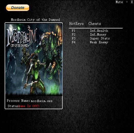 莫德海姆:詛咒之城修改器