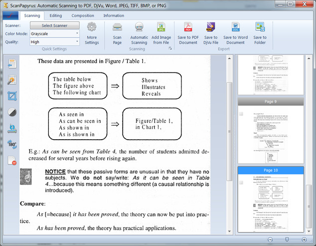 BlackParrot Software ScanPapyrus