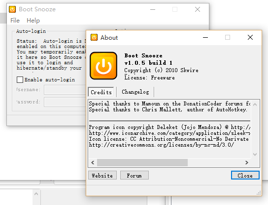 開機(jī)啟動(dòng)后休眠工具
