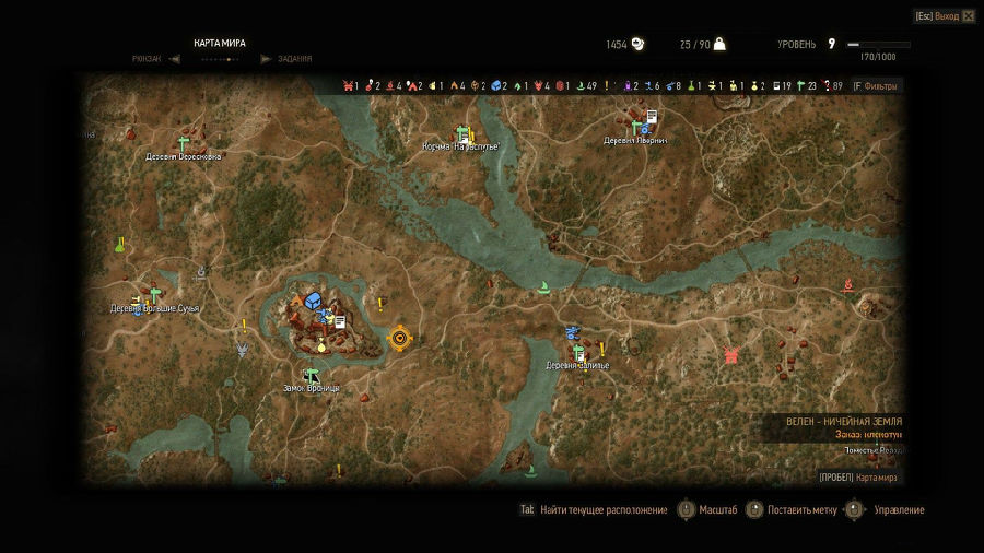 巫師3標(biāo)識(shí)地圖mod