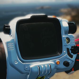 輻射4科幻PP小子MOD下載 綠色版 