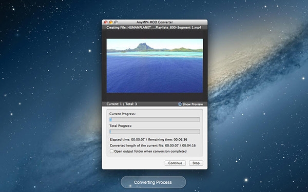 AnyMP4 MOD Converter Mac版