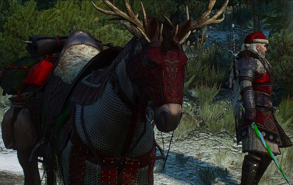 巫師3狂獵圣誕套裝MOD下載