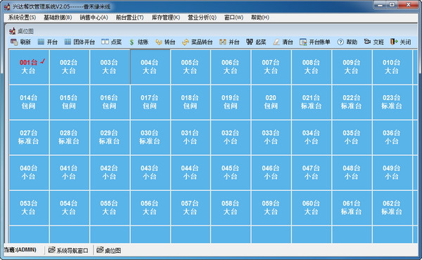 興達(dá)餐飲管理系統(tǒng)