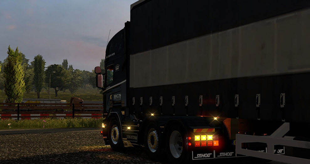 歐洲卡車模擬2燈光效果MOD