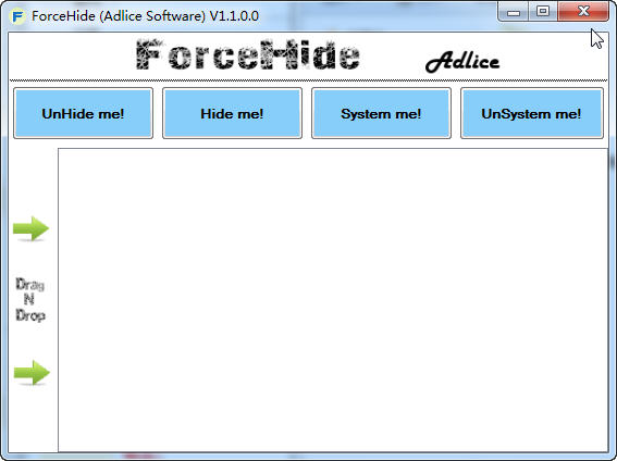 ForceHide文件隱藏工具