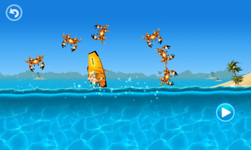 兒童競速熱帶小島