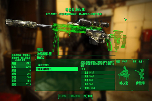 輻射4雷明頓狙擊步槍mod