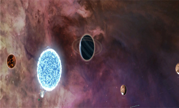 群星美麗宇宙背景圖MOD