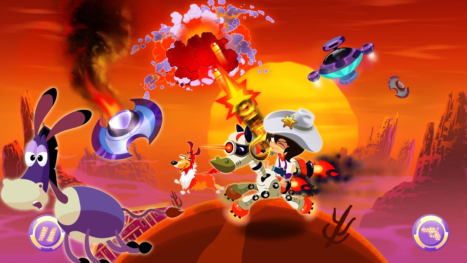 牛仔對(duì)抗UFO