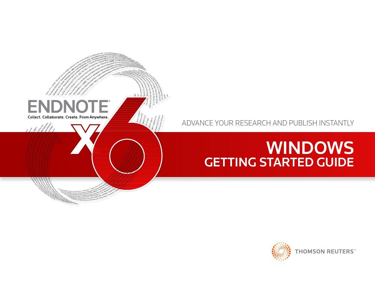 EndNote X6