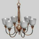 金色經(jīng)典款式吊燈3d模型 免費(fèi)版 