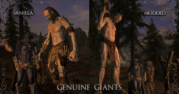 上古卷軸5巨人mod