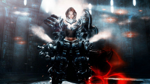 上古卷軸5女性機(jī)甲戰(zhàn)士MOD