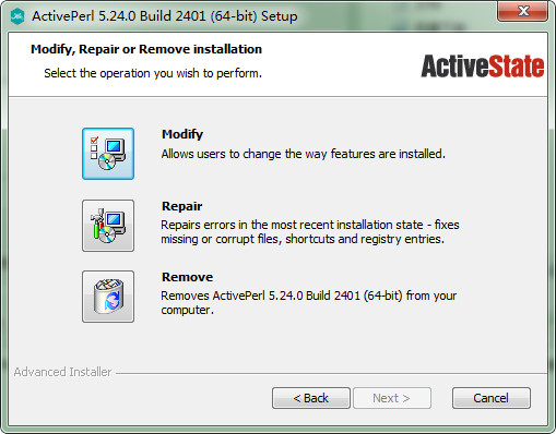 ActivePerl64位(perl程序運(yùn)行)