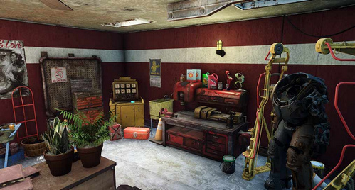 輻射4紅火箭墻體貼圖MOD