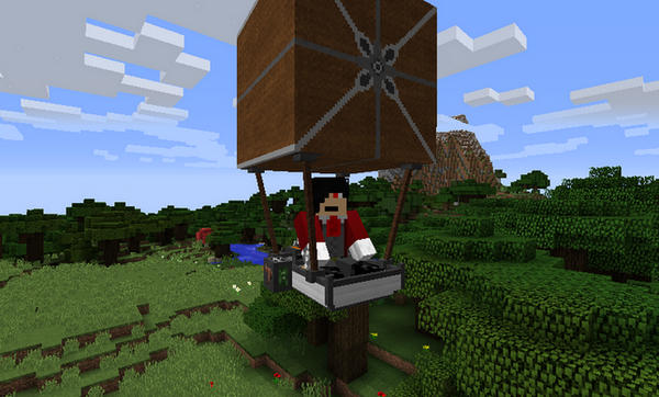 我的世界飛艇mod