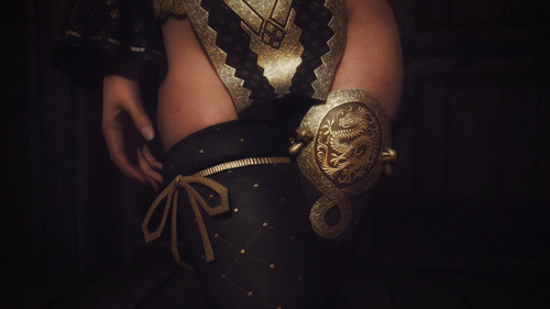 上古卷軸5巫女服mod