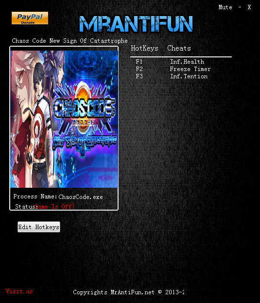 混沌代碼新生浩劫修改器