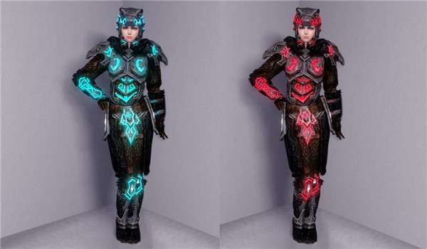 上古卷軸5諾德雕花套裝MOD