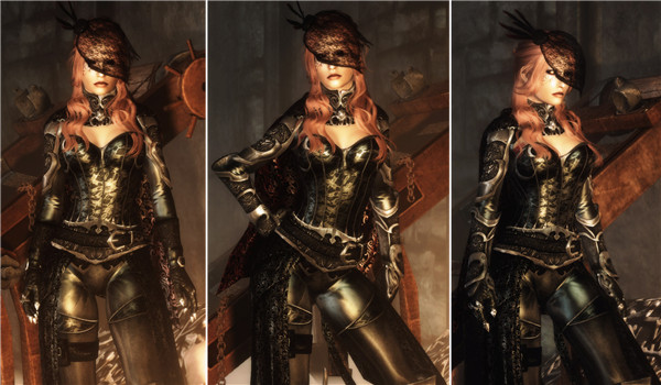 上古卷軸5重制版吸血鬼男女護(hù)甲mod