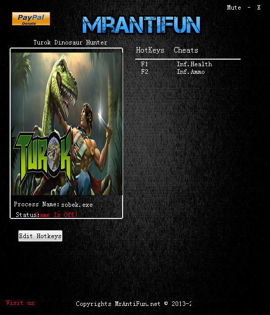 恐龍獵人兩項(xiàng)修改器