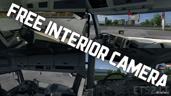歐洲卡車模擬2駕駛室mod