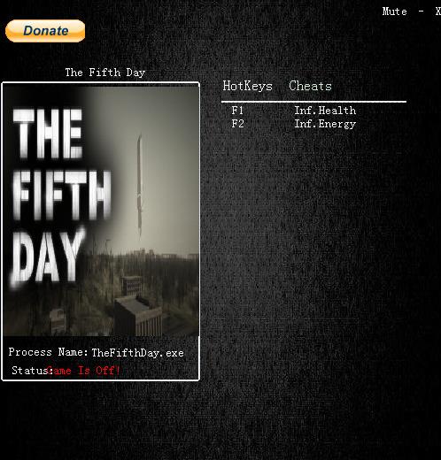 第五日兩項(xiàng)修改器 免費(fèi)版