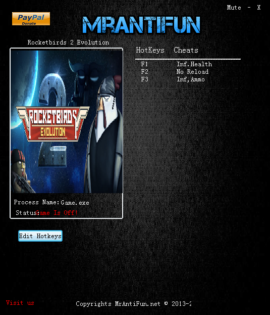 火箭鳥2進(jìn)化三項修改器下載 免費(fèi)版