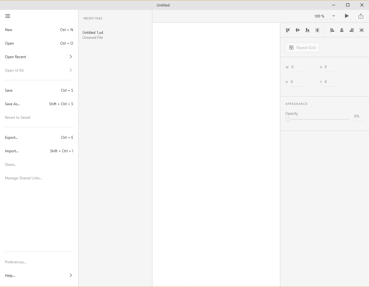 Adobe Experience Design CC