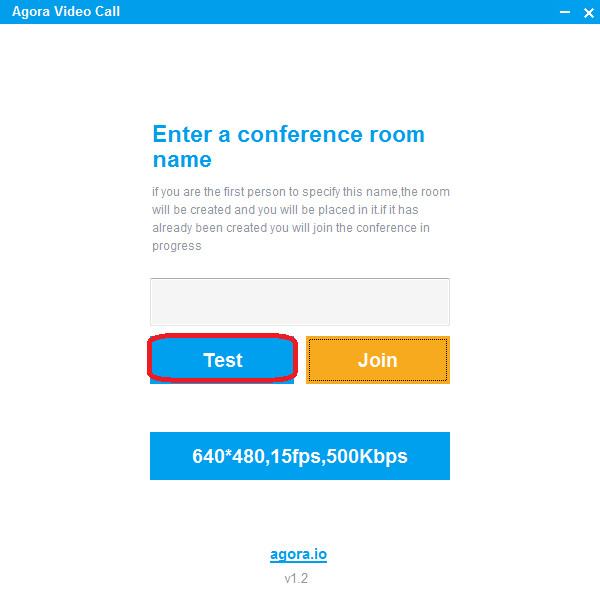 聲網(wǎng)音視頻測試程序