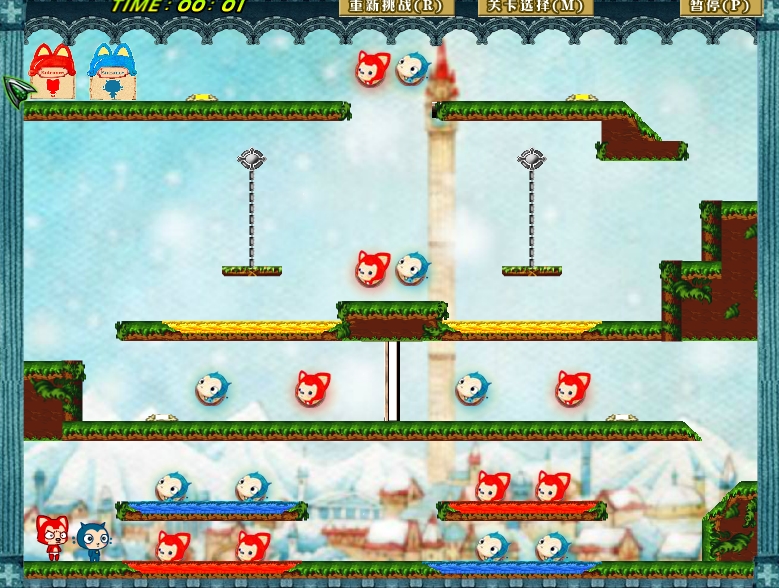 阿貍勇闖冰火島