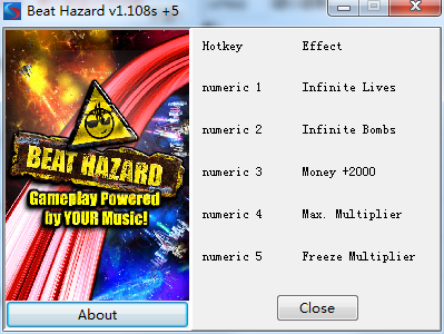 危險(xiǎn)節(jié)奏五項(xiàng)修改器