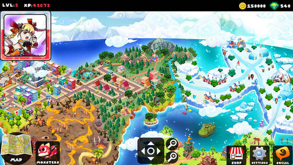 可愛怪物斗技場(chǎng)游戲