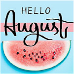 7月再見(jiàn)8月你好西瓜表情 無(wú)水印版 