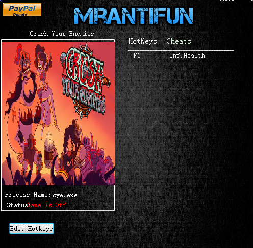 粉碎你的敵人修改器