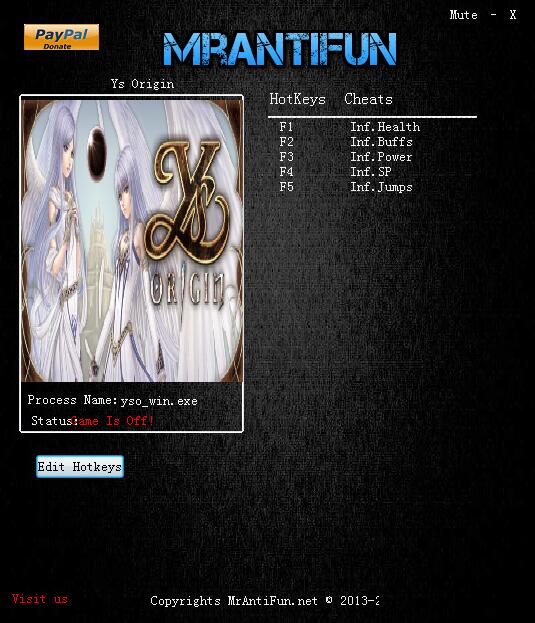 伊蘇起源五項(xiàng)修改器 免費(fèi)版