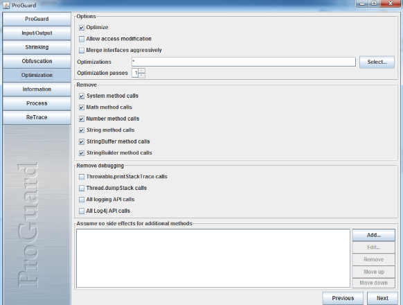 proguard(java代碼混淆器)